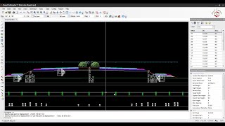 Creating Cross Sections For Main Road And Service Lane Using Road Estimator Software