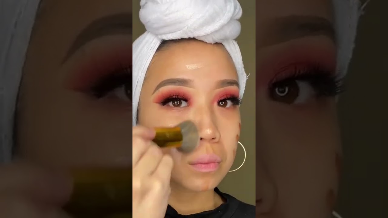 RED EYESHADOW TUTORIAL ❤️ | bycrysk 