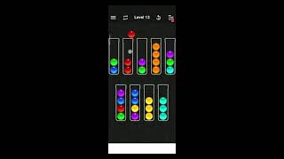 Ball Sort Color Puzzle Level 13