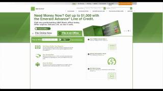 Learn how to use  www.Hrblock.com website in simple steps.