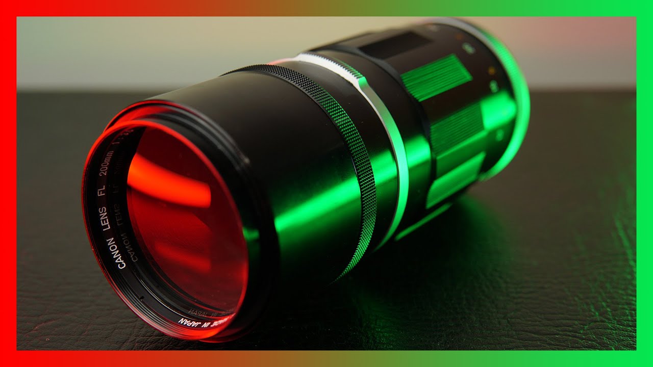 Good lens, bad design - Canon FL 200mm f3.5 vintage lens review