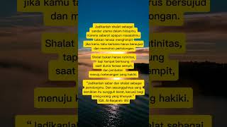 Jadikanlah sholat bukan rutinitas semata #dakwah #reels #motivasi #fyp #fypシ゚viral #shorts #islam