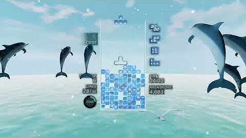 Tetris Effect connected journey Dolphin surf #tetris #tetriseffectconnected #tetriseffect #recommend