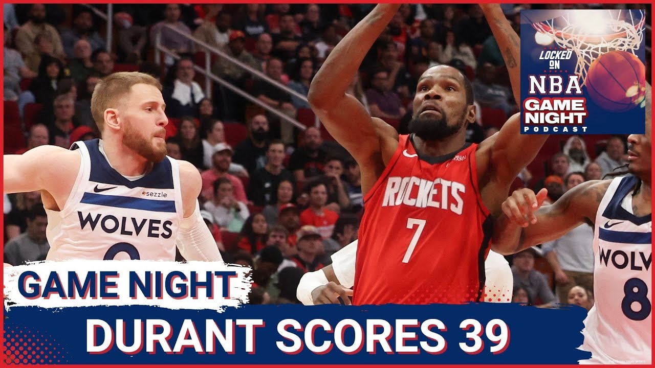 Houston Rockets & Kevin Durant SHUT DOWN Timberwolves in Epic Battle