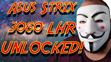 3060 ASUS STRIX LHR on Ethereum