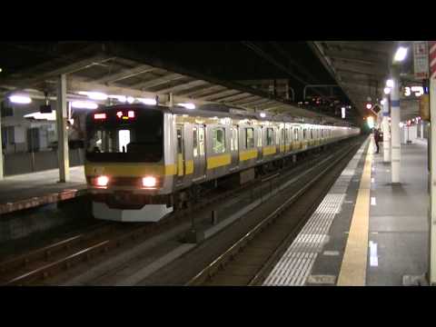 中央・総武線E231系ミツB42編成 各駅停車千葉行 稲毛発車