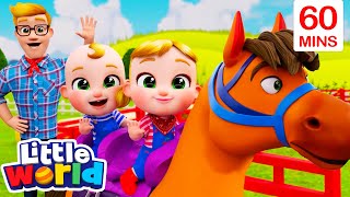 Farm Animals Song | Kids Songs & Nursery Rhymes by Little World