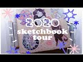 💙🌈2020 sketchbook tour! 🌈💙