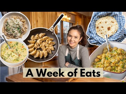 What I Eat in a Week  Cold Weather Comfort Food Vegan