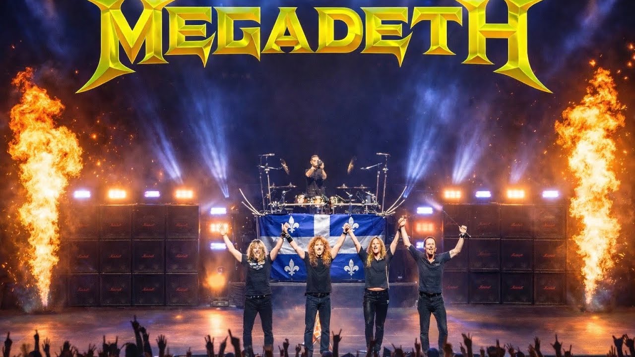 Megadeth - Quebec City March 6 2026 - Full Show - Last Show Ever In Quebec City !!!