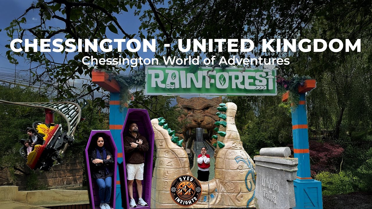 CHESSINGTON WORLD OF ADVENTURES | FAMILY TRIP | ADVENTURE PARK | THEME PARK | 4K CINEMATIC | 2025