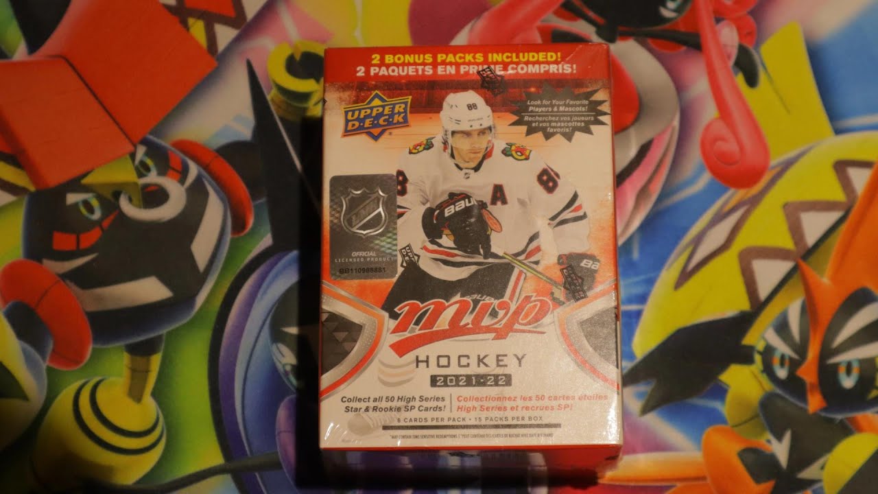 2021-22 Upper Deck MVP Hockey Blaster Box 