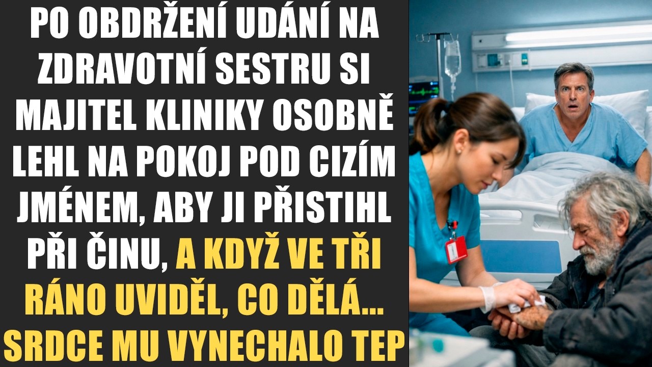 Pondělní ráno začalo jako každé jiné od chvíle, co jsem před třemi lety pohřbil ženu. Sedl jsem si k počítači a na stole ležela stížnost na zdravotní sestru Naděždu Kolesnikovovou. Údajně pouští...
