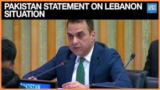 Pakistan Addresses Lebanon Crisis During UN Security Council Meeting, March 11 | Dawn News English