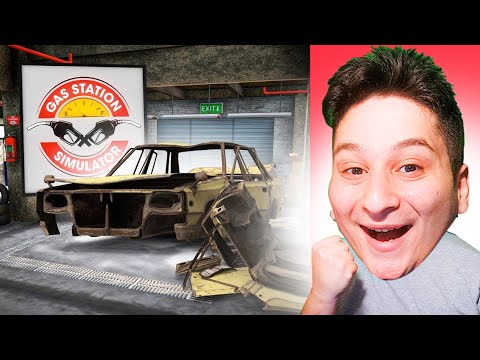 მანქანებს ვაკეთებ GAS STATION SIMULATOR ubralod noobi