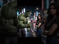 Sabko laga Hulk sirf ताकतवर hai… par uska dil bhi tha💔💚#HulkLoveStory#Hulk#Marvel#ViralShorts#ai