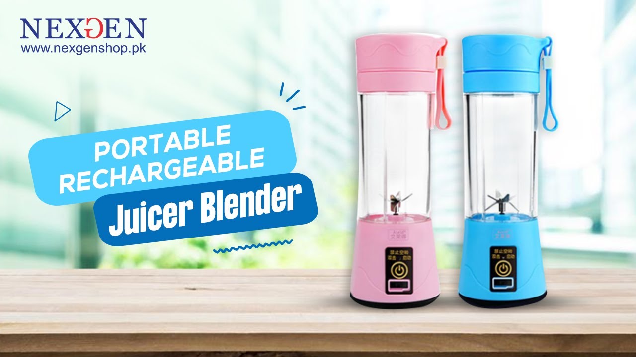 Smart portable Juicer Juicer Blender USB Rechargeable Blender Mixer