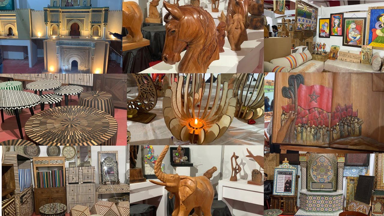 المعرض الدولي للخشب بمدينة مكناس