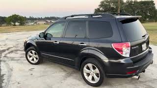 2009 Subaru Forester XT Touring: Walk-around, Interior, Drive Off 09 Subaru Forester Xt