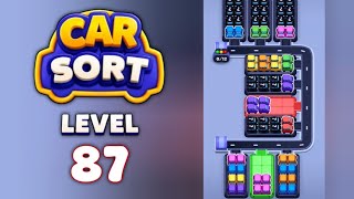 Car Sort Color Puzzle Level 87