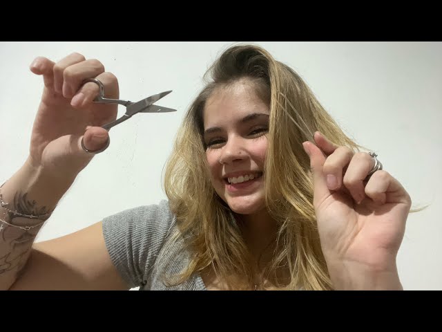 ASMR: FAZENDO A SUA SOBRANCELHA ✨