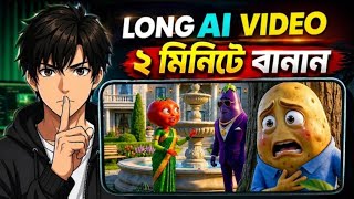AI দিয়ে Viral Long Video বানান FREE (Full Course Bangla)