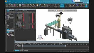 Delta Robot Demo | Process Simulate | Thai