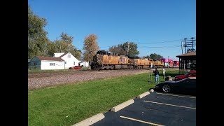 UP 5726 West with Intermodel