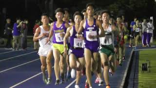 【頑張れ中大】順天堂大記録会 5000m8組 2018.7.7