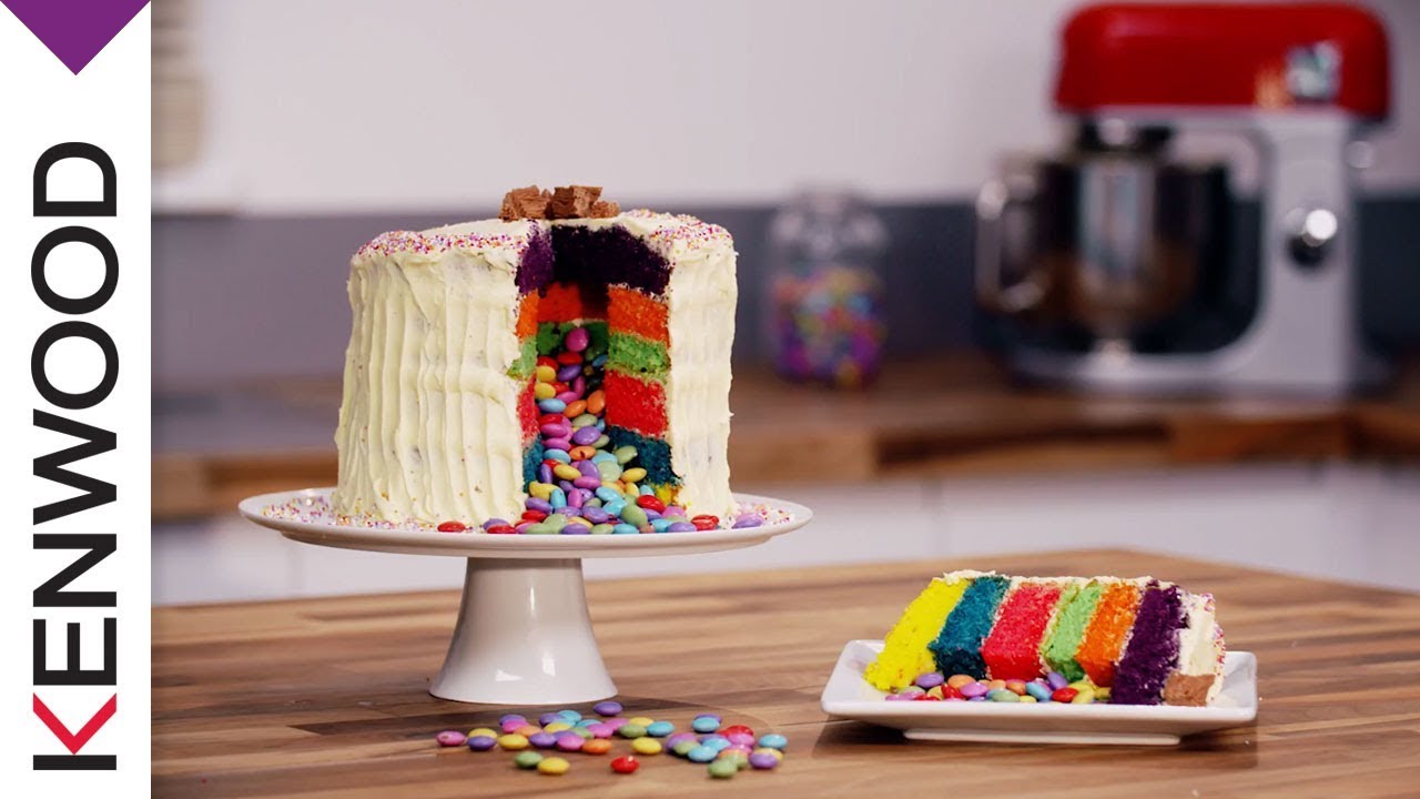 Recette De Gateau Surprise Avec Kmix De Kenwood Youtube