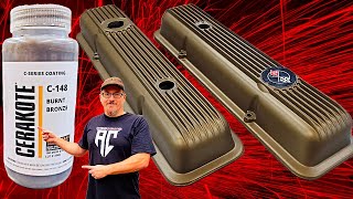 How To CERAKOTE (Vintage) Engine Parts (Fast &amp; Easy) NO OVEN NEEDED!!!