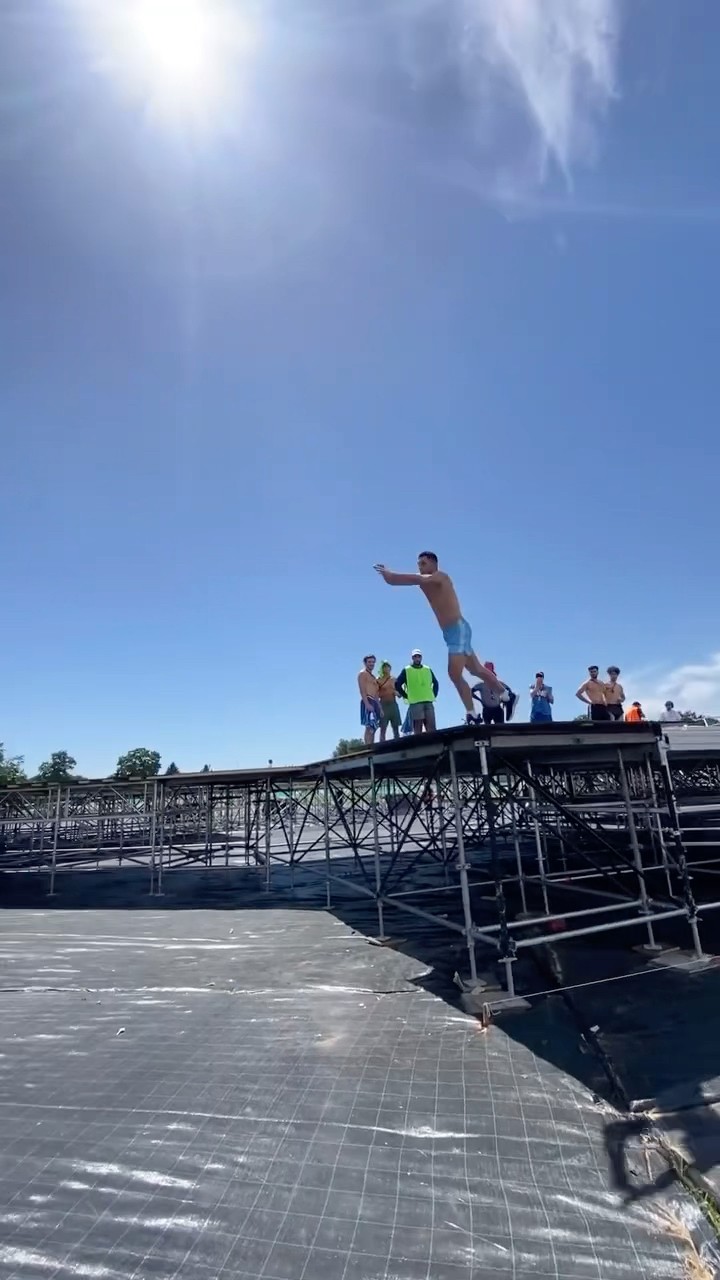 #JasonDeruloTV // Front Flip! #GotPermissionToPost From IG @thomas.mpo #SlowLow