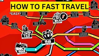 How To Fast Travel in Persona 5 The Phantom X(EASY)