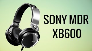 Видеообзор на Наушники Sony mdr xb600 (Review Sony mdr xb600 headphones)