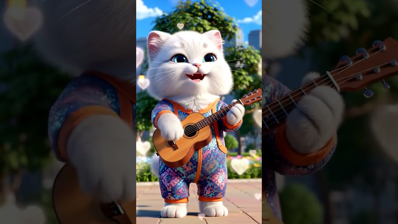 🎸 Kucing Artis di Taman CintaHashtag 