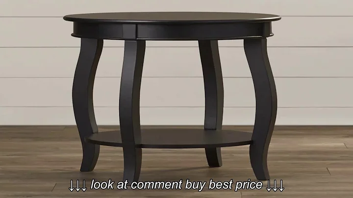 Convenience Concepts American Heritage Modern Wedge End Table Espresso