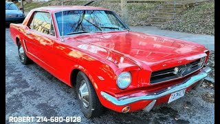 1964 1/2 FORD MUSTANG COUPE 260 V8 MATCHING NUMBERS ENGINE $18,995 WWW.MROLDCAR.COM Ford 260 V8 Engine