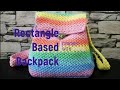 Crochet Backpack (Rectangle-based Bag)