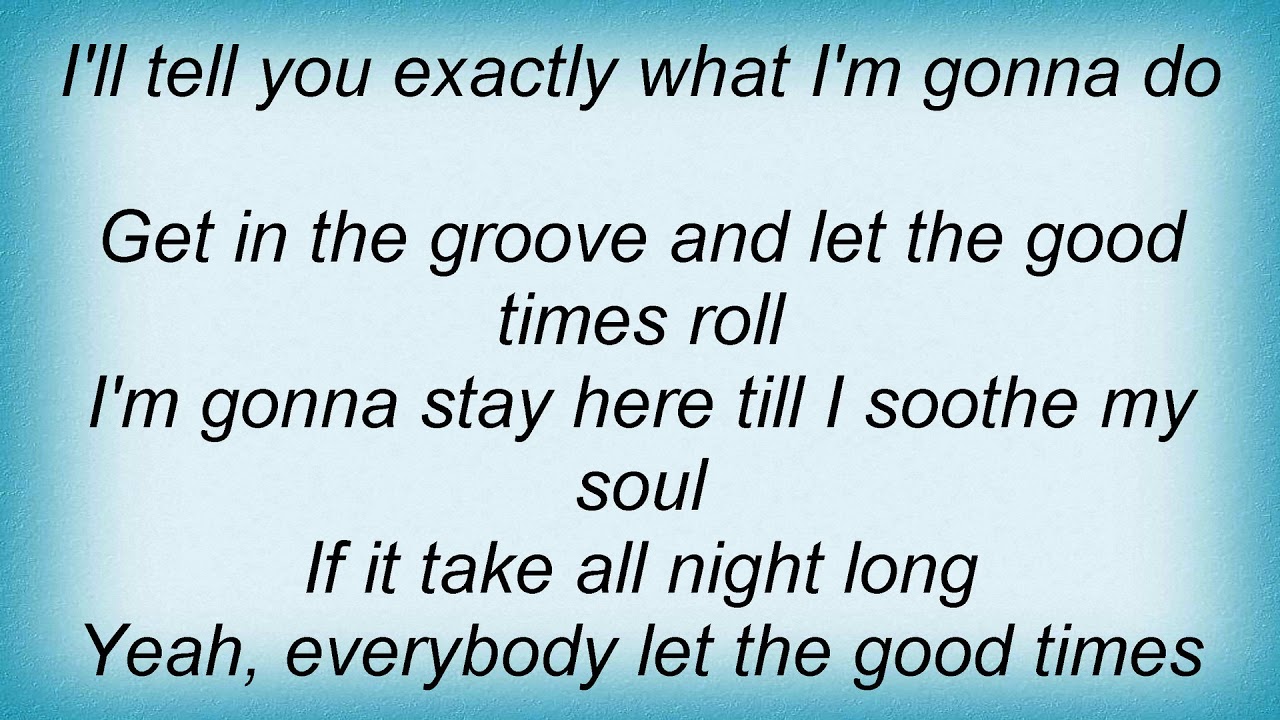 Sam Cooke Good Times Lyrics YouTube Sam Cooke Good Times Lyrics YouTube