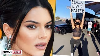 Kendall Jenner SLAMS Photoshopped Protest Photo!