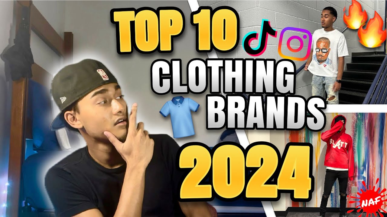 TOP 10 Streetwear CLOTHING BRANDS in 2024‼️ Instagram Tiktok Fashion