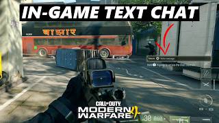 Call Of Duty Modern Warfare 4: How To Enable / Disable Text Chat