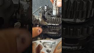 Noise in the gearbox #jurandimotos #motorcycle #short #workshop