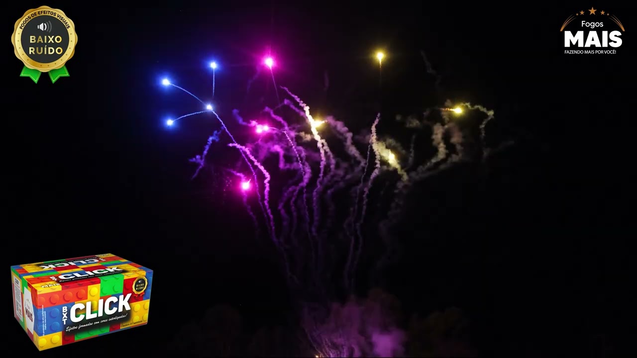 Torta BXT Click - Baixo Ruído - Fogos Mais