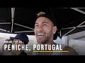 Neymar assiste Gabriel Medina em Portugal