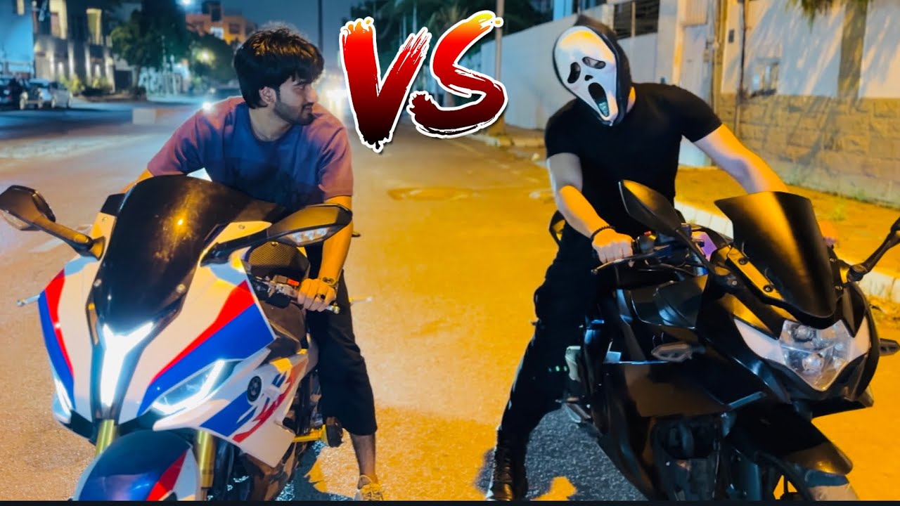 This Haunted Rider Wanted To Race My BMW 😱🔥
