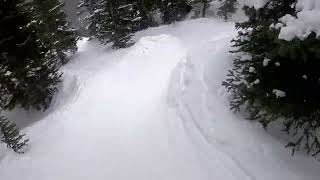 Winter Park - Shadow Chute and Waterfall - March 20, 2023
