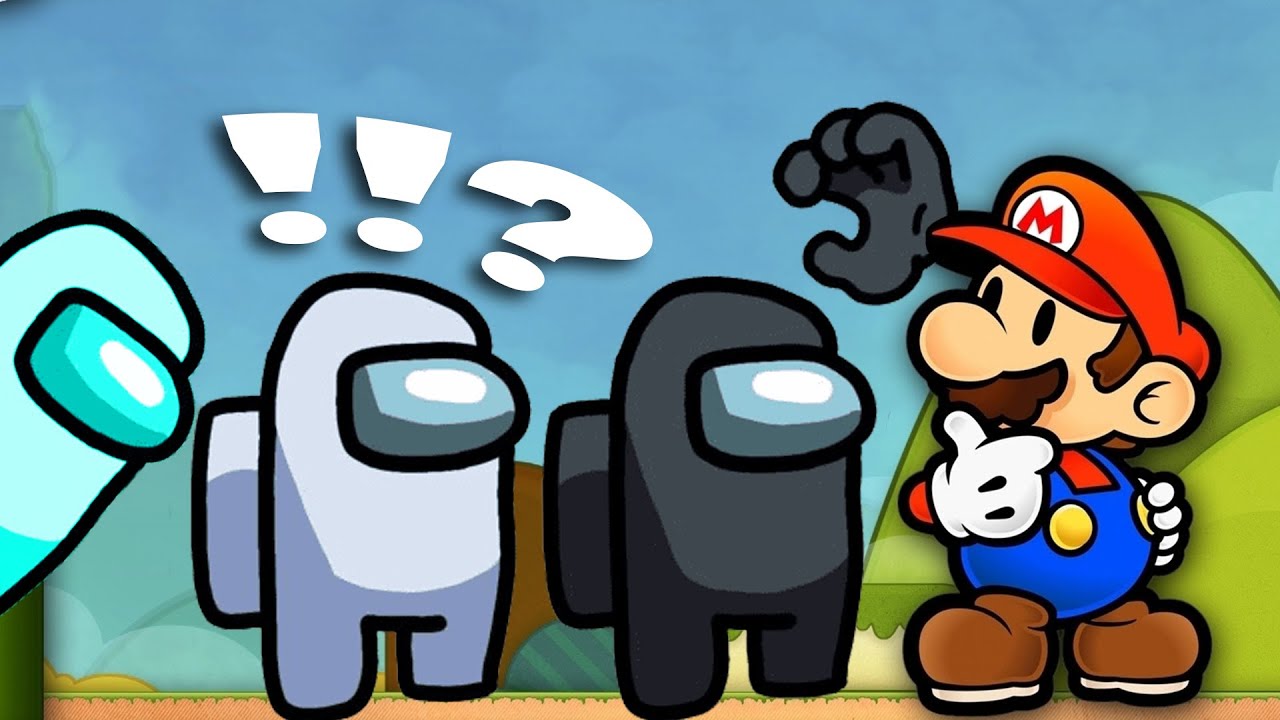 AMONG US MARIO : JE TENTE UN GROS BLUFF !