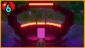 Ik bouwde een Netherportal en viste een groot varken - Mijn eeuwige wereld - Deel 6