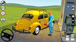 Vintage VW Beetle Car Driving Simulator #2 Android Gameplay screenshot 3